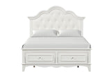 Naucalpan White Twin Bed from Furniture of America - Luna Furniture