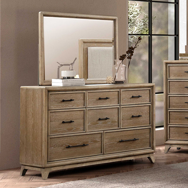 Midhurst Oak Dresser from Furniture of America - Luna Furniture