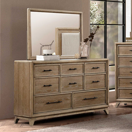 Midhurst Oak Dresser from Furniture of America - Luna Furniture