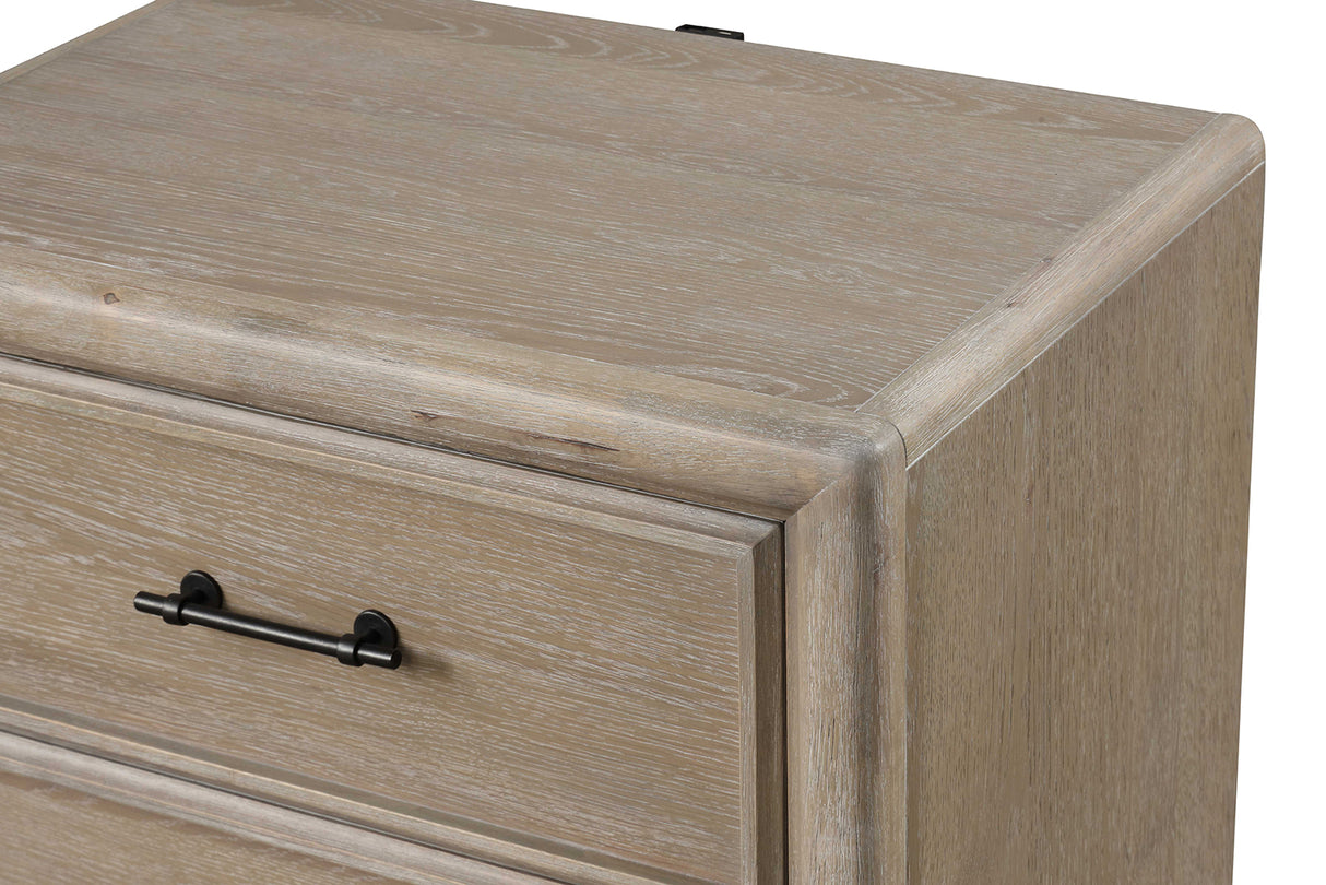 Midhurst Oak Transitional Bedroom Set from Furniture of America - Luna Furniture
