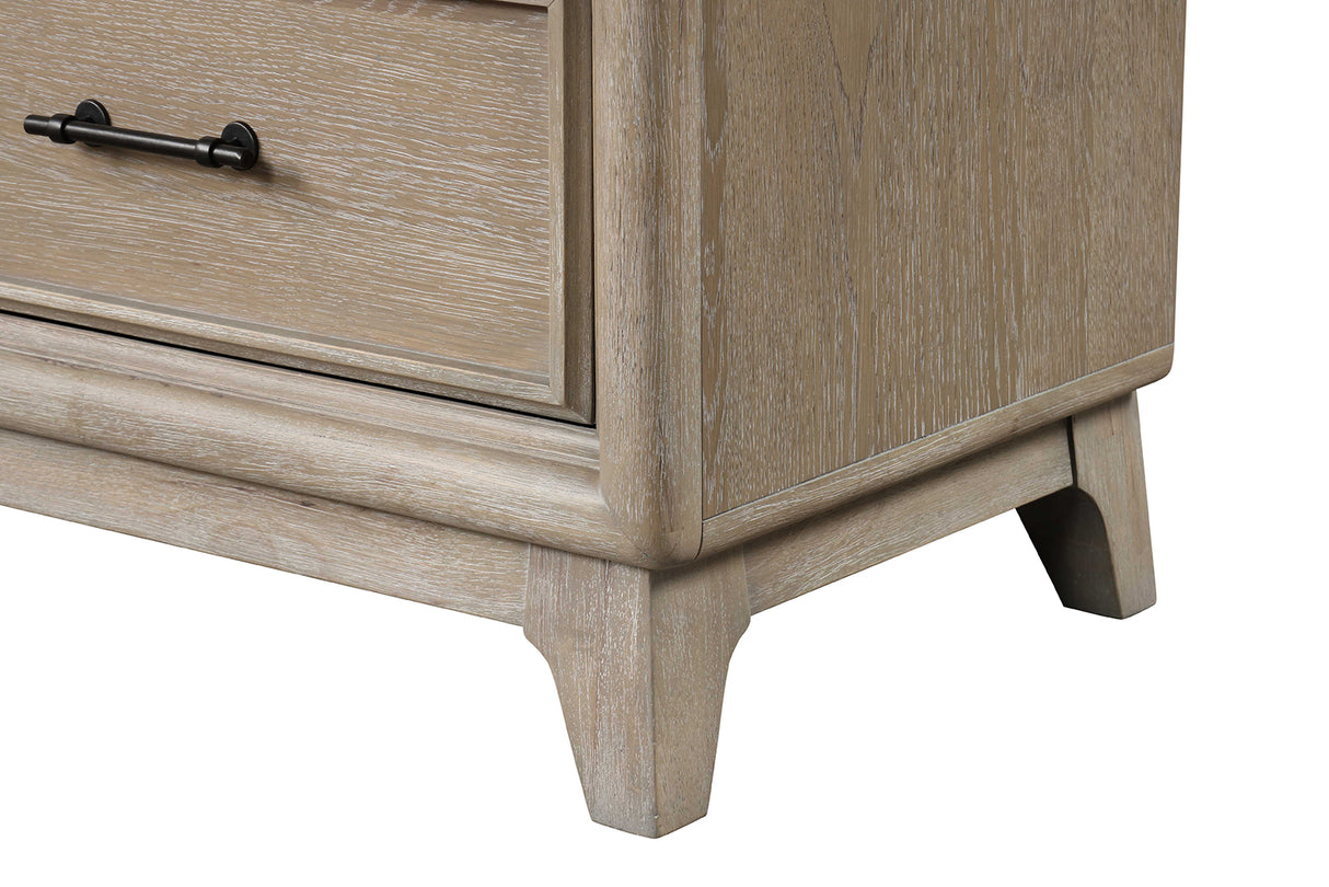 Midhurst Oak Transitional Bedroom Set from Furniture of America - Luna Furniture