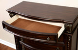 Fromberg Brown Cherry Chest from Furniture of America - Luna Furniture