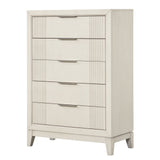 Isadore Antique White Chest from Furniture of America - Luna Furniture