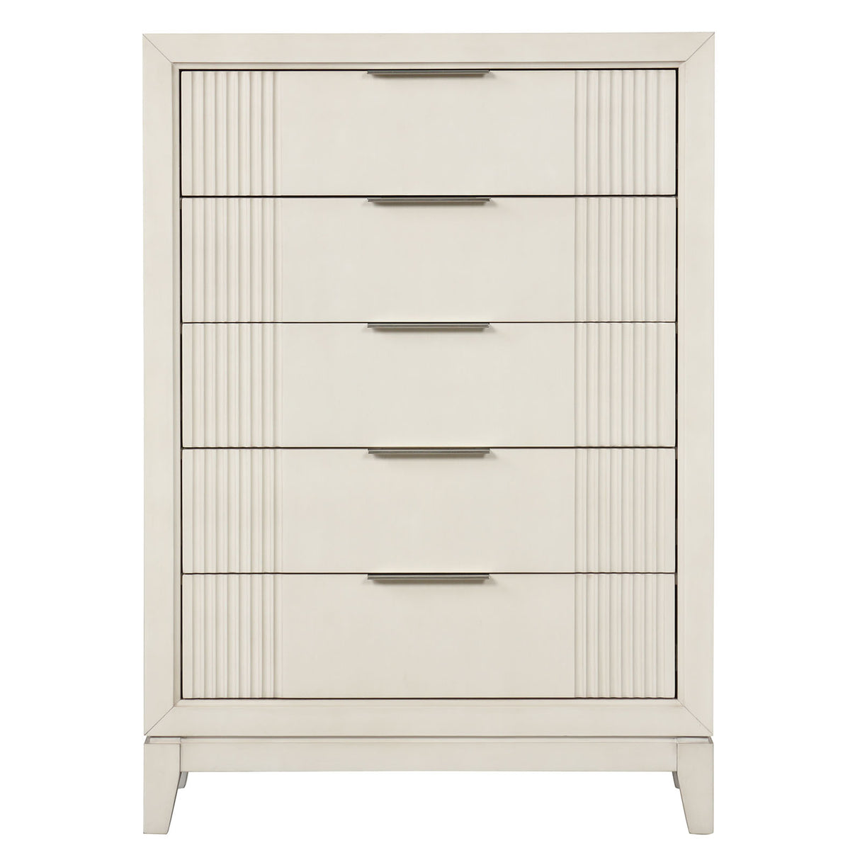 Isadore Antique White Chest from Furniture of America - Luna Furniture