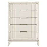 Isadore Antique White Chest from Furniture of America - Luna Furniture