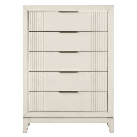 Isadore Antique White Chest from Furniture of America - Luna Furniture