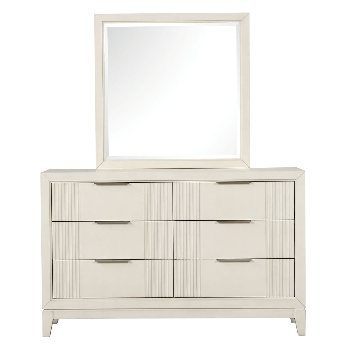 Isadore Antique White Dresser from Furniture of America - Luna Furniture
