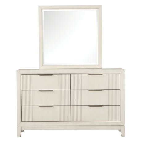 Isadore Antique White Dresser from Furniture of America - Luna Furniture