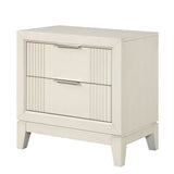 Isadore Antique White Transitional Bedroom Set from Furniture of America - Luna Furniture