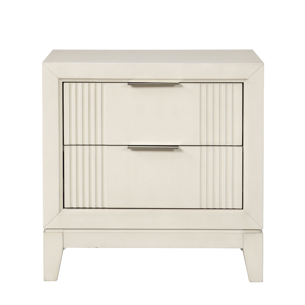 Isadore Antique White Transitional Bedroom Set from Furniture of America - Luna Furniture