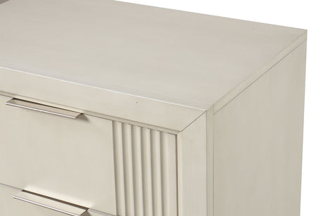 Isadore Antique White Transitional Bedroom Set from Furniture of America - Luna Furniture