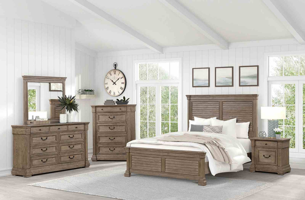 Sheringham Weathered Gray Dresser from Furniture of America - Luna Furniture