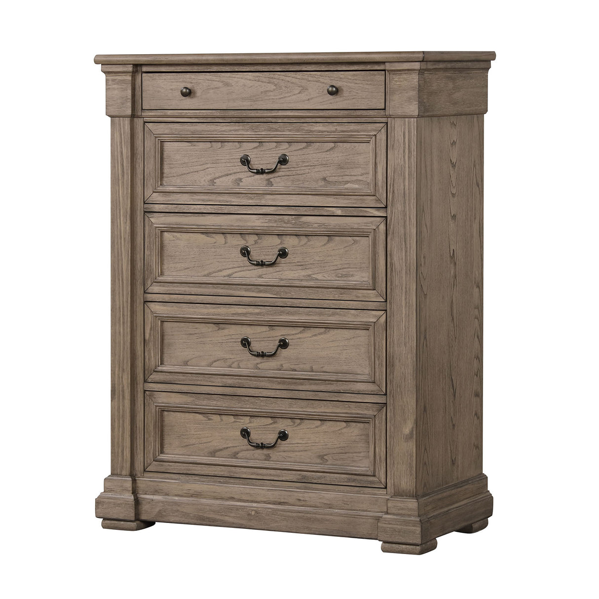 Sheringham Weathered Gray Chest from Furniture of America - Luna Furniture