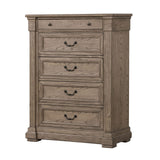 Sheringham Weathered Gray Chest from Furniture of America - Luna Furniture
