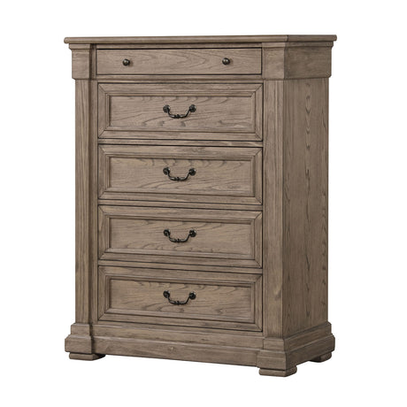 Sheringham Weathered Gray Chest from Furniture of America - Luna Furniture
