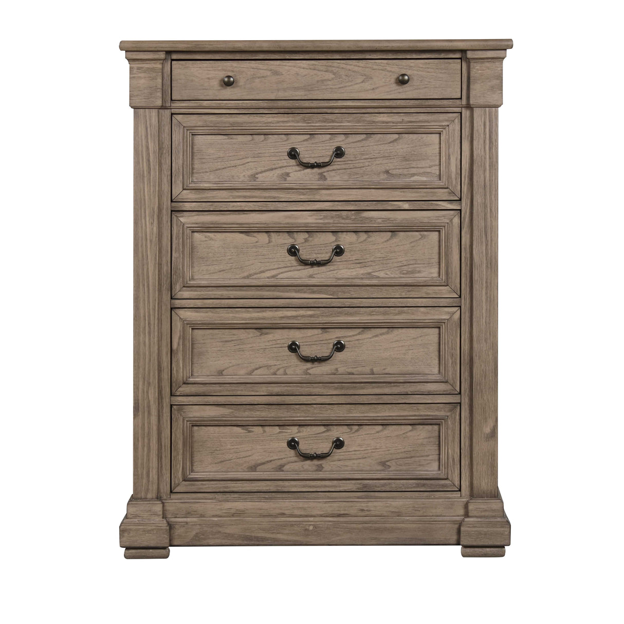Sheringham Weathered Gray Chest from Furniture of America - Luna Furniture