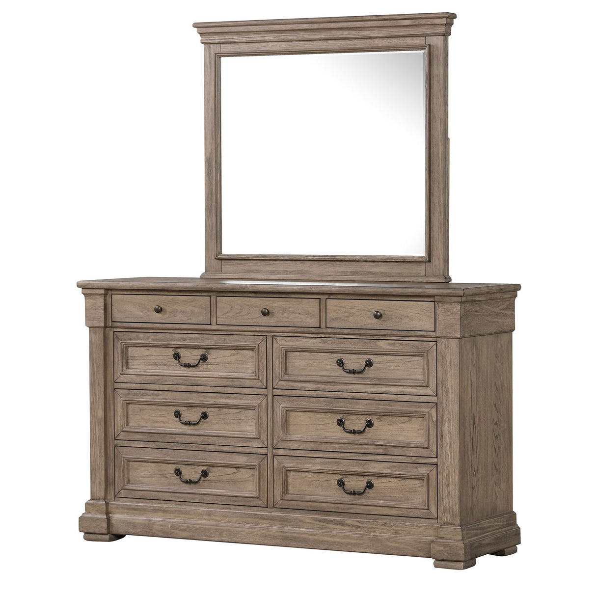 Sheringham Weathered Gray Dresser from Furniture of America - Luna Furniture