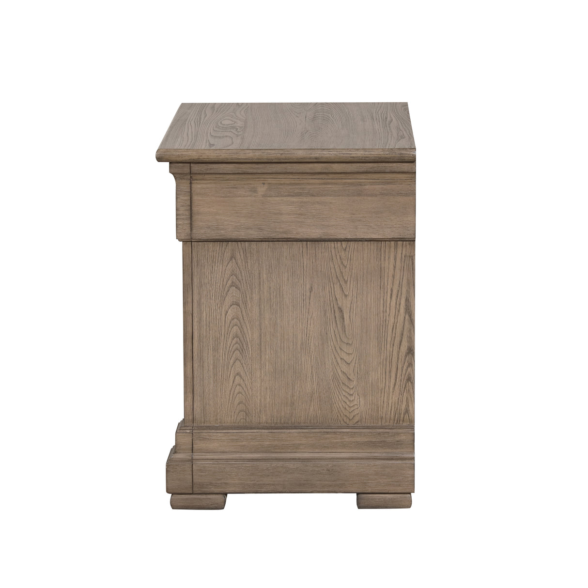 Sheringham Weathered Gray Transitional Bedroom Set from Furniture of America - Luna Furniture