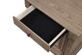 Sheringham Weathered Gray Transitional Bedroom Set from Furniture of America - Luna Furniture