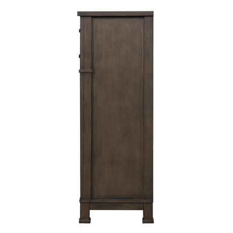 Huddersfield Dark Walnut Chest from Furniture of America - Luna Furniture