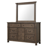 Huddersfield Dark Walnut Dresser from Furniture of America - Luna Furniture