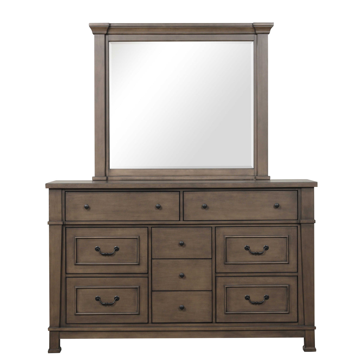Huddersfield Dark Walnut Dresser from Furniture of America - Luna Furniture