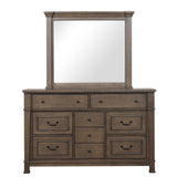 Huddersfield Dark Walnut Dresser from Furniture of America - Luna Furniture