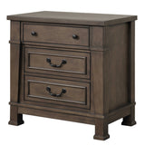 Huddersfield Dark Walnut Transitional Bedroom Set from Furniture of America - Luna Furniture