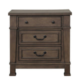 Huddersfield Dark Walnut Transitional Bedroom Set from Furniture of America - Luna Furniture