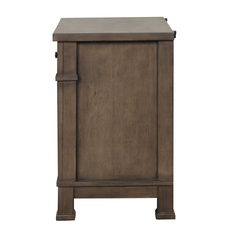 Huddersfield Dark Walnut Transitional Bedroom Set from Furniture of America - Luna Furniture