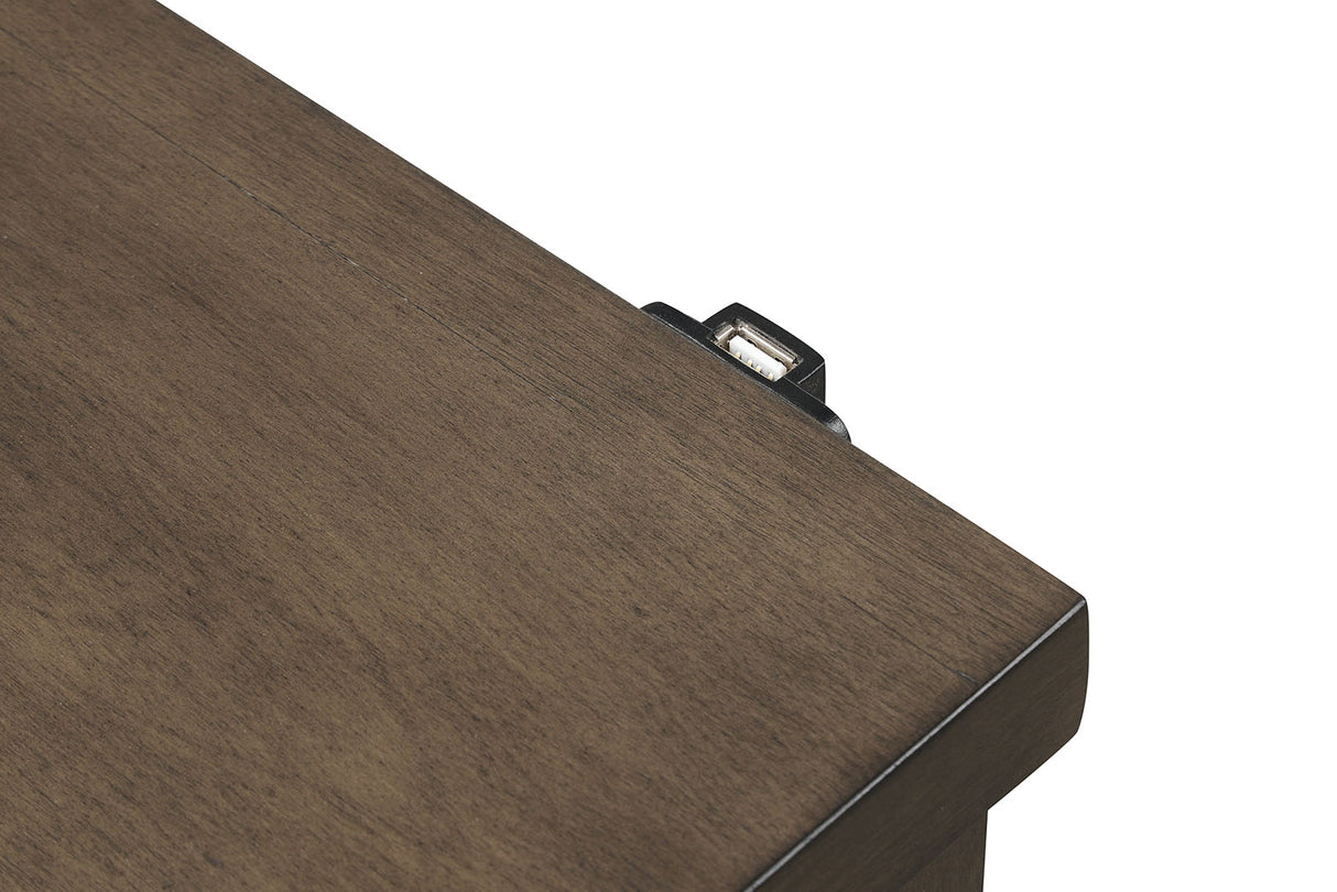 Huddersfield Dark Walnut Transitional Bedroom Set from Furniture of America - Luna Furniture
