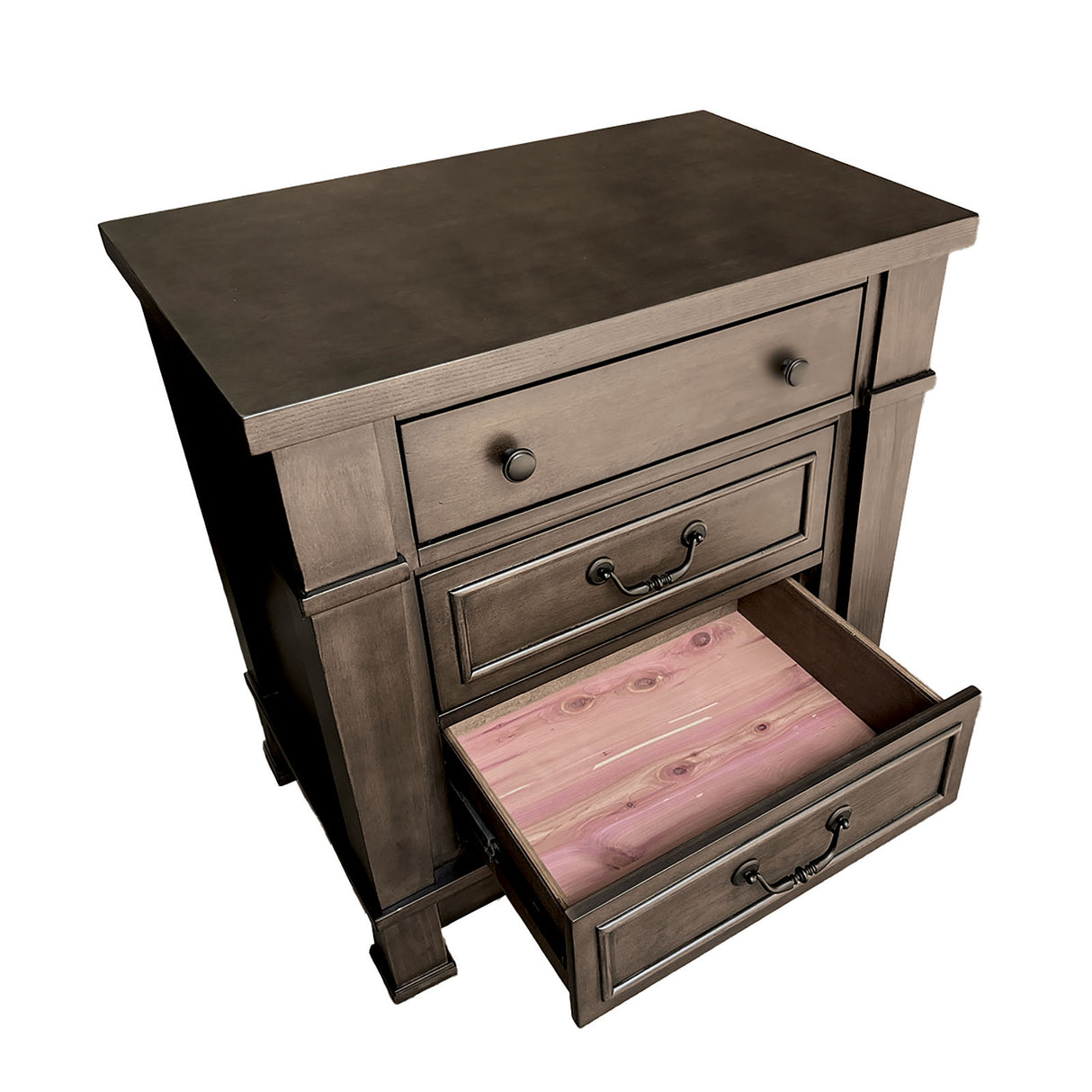 Huddersfield Dark Walnut Transitional Bedroom Set from Furniture of America - Luna Furniture