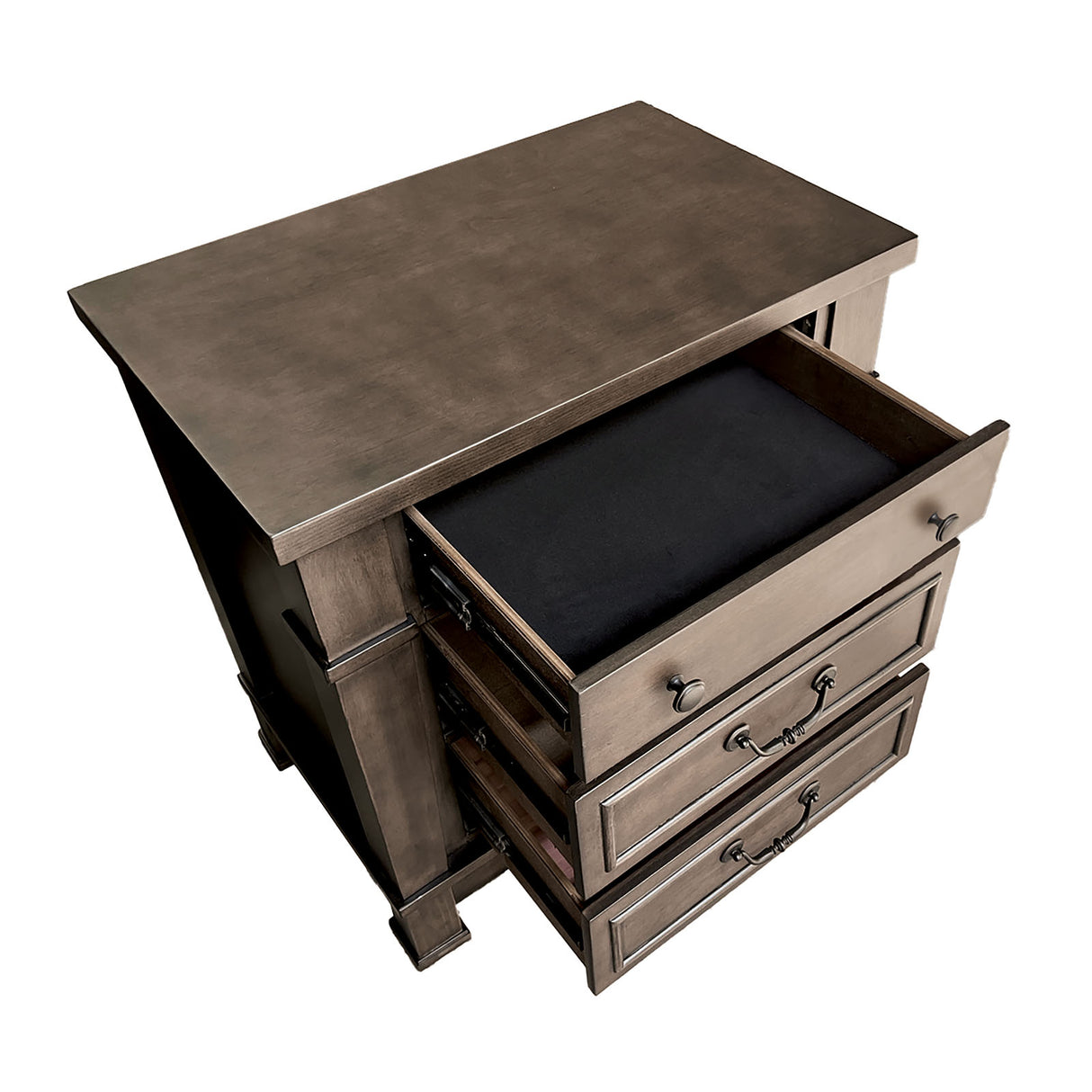 Huddersfield Dark Walnut Transitional Bedroom Set from Furniture of America - Luna Furniture