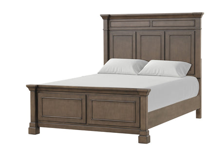 Huddersfield Dark Walnut 5-PieceQueen Bedroom Set from Furniture of America - Luna Furniture