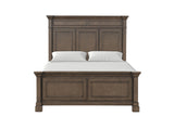 Huddersfield Dark Walnut Queen Panel Bed from Furniture of America - Luna Furniture