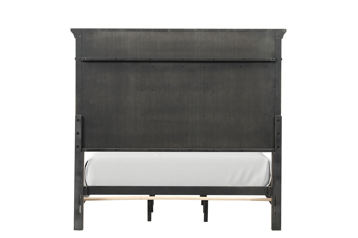 Huddersfield Dark Walnut 5 Pc Queen Bedroom Set from Furniture of America - Luna Furniture