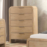 Handforth Natural 5 Pc Queen Bedroom Set from Furniture of America - Luna Furniture