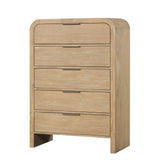 Handforth Natural 5 Pc Queen Bedroom Set from Furniture of America - Luna Furniture