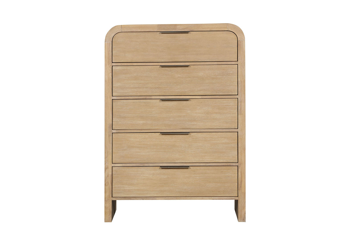 Handforth Natural 5 Pc Queen Bedroom Set from Furniture of America - Luna Furniture