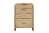 Handforth Natural 5 Pc Queen Bedroom Set from Furniture of America - Luna Furniture