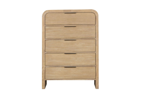 Handforth Natural 5-Piece Queen Bedroom Set from Furniture of America - Luna Furniture