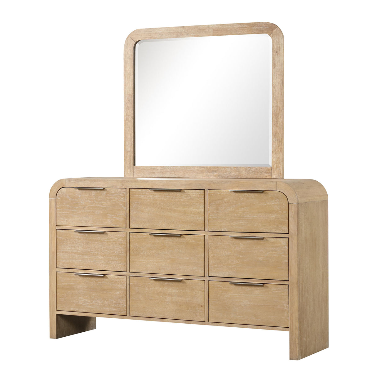 Handforth Natural 5 Pc Queen Bedroom Set from Furniture of America - Luna Furniture