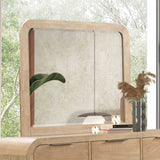 Handforth Natural Mirror (Mirror Only) from Furniture of America - Luna Furniture