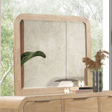 Handforth Natural Mirror (Mirror Only) from Furniture of America - Luna Furniture