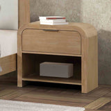 Handforth Natural 5 Pc Queen Bedroom Set from Furniture of America - Luna Furniture