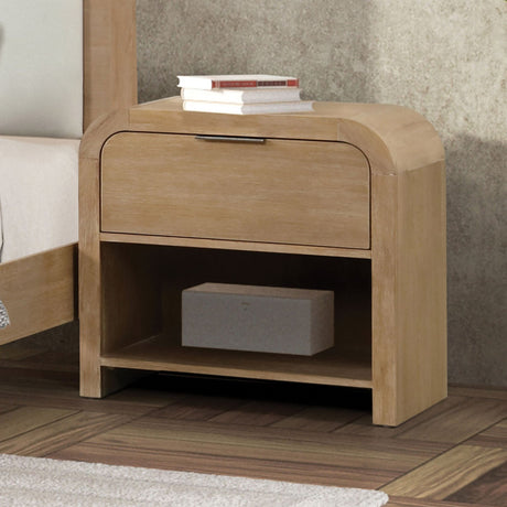 Handforth Natural Nightstand from Furniture of America - Luna Furniture