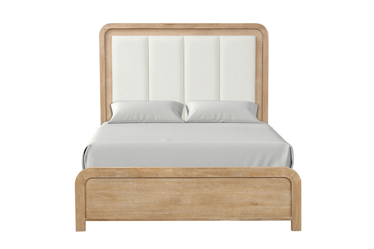 Handforth Natural 5 Pc Queen Bedroom Set from Furniture of America - Luna Furniture