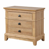 McHenry Natural Oak 5 Pc Queen Bedroom Set from Furniture of America - Luna Furniture