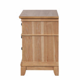McHenry Natural Oak Farmhouse Bedroom Set from Furniture of America - Luna Furniture