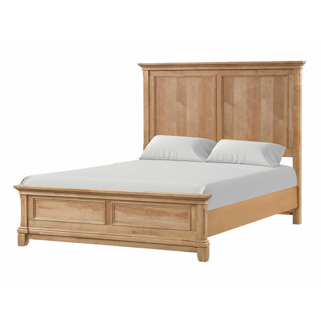 McHenry Natural Oak Queen Bed from Furniture of America - Luna Furniture